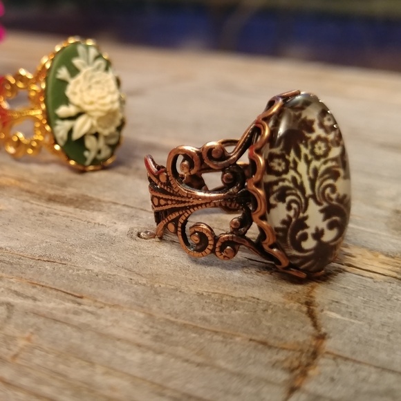 🚫not for sale🚫Floral Filigree Ring - Picture 8 of 8